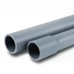 انابيب UPVC لانظمة الصرف الصحي الوطني  ضغط 6 بار  قطر خارجي 280 مم سمك 6.9 مم لون رمادي