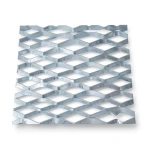 Galvanized Steel Expanded Metal Mesh Thickness 1.5 mm Width 2.44 m Length 4 m