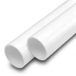 UPVC Pipes Nominal Pressure 6 Bar Outside Diameter 50 mm Thickness 1.6 mm White