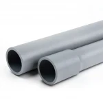 مواسير UPVC للتمديدات الكهربائية الوطنى ضغط 2 بار  قطر خارجي 180 مم سمك 1.8 مم لون رمادي