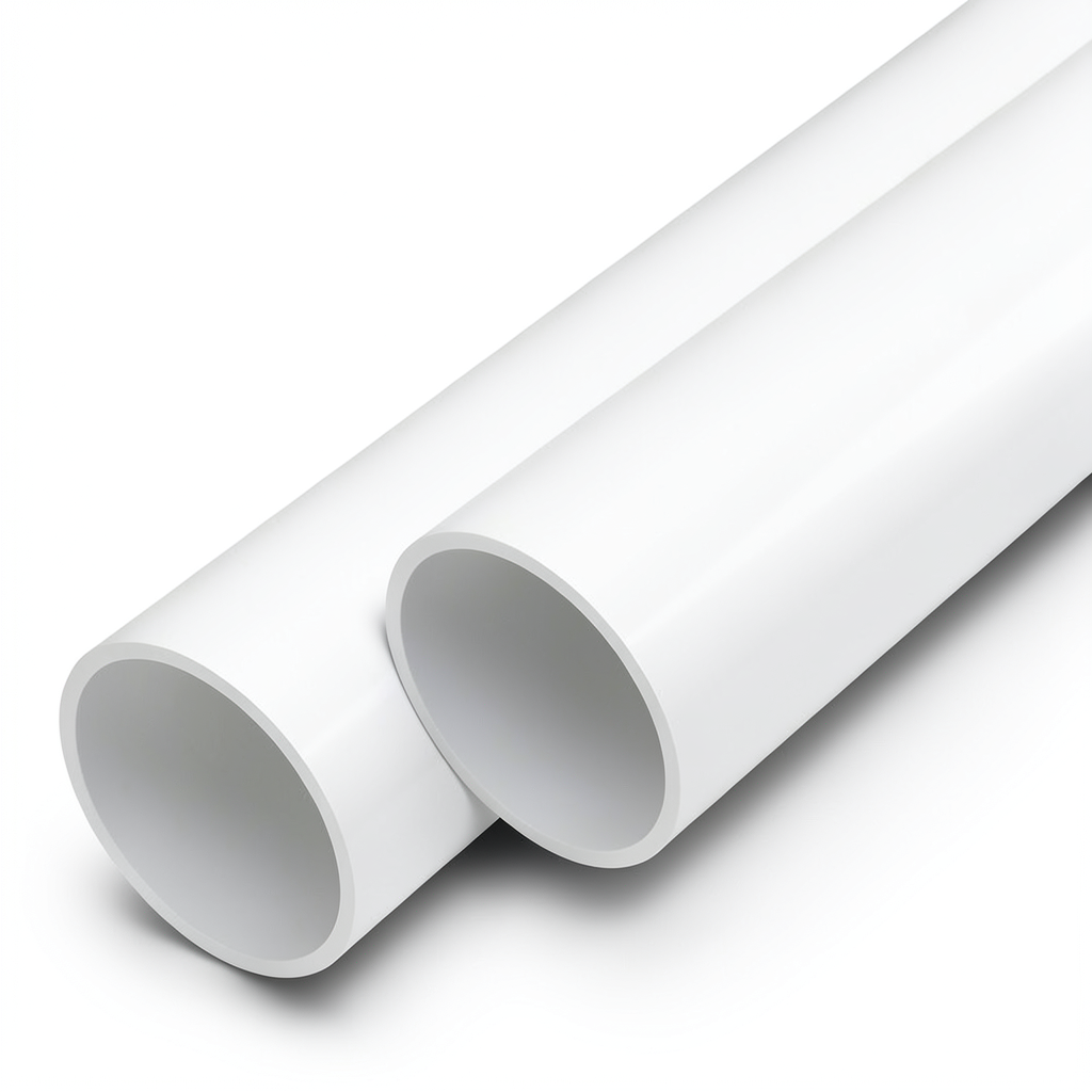 مواسير UPVC الوطني جدول 40 مقاس 3 إنش سمك 5.49 مم لون أبيض