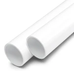 مواسير UPVC ضغط 6 بار قطر خارجي 75 مم سمك 2.3 مم لون أبيض