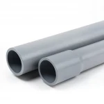 مواسير بلاستيك UPVC للتمديدات الكهربائية الوطنى ضغط 2 بار  قطر خارجي 225 مم سمك 1.8 مم لون رمادي