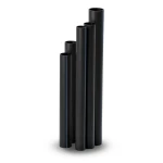 HDPE Pipes SDR17 Outside Diameter 32 mm Thickness 1.9 mm Black