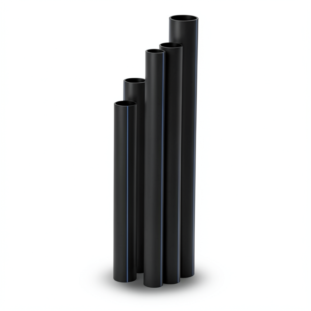 أنابيب HDPE SDR17 قطر خارجي 32 مم سمك 1.9 مم لون أسود