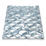 Galvanized Steel Expanded Metal Mesh Thickness 1.5 mm Width 2.44 m Length 6 m
