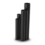 HDPE Pipes SDR17 Outside Diameter 40 mm Thickness 2.4 mm Black