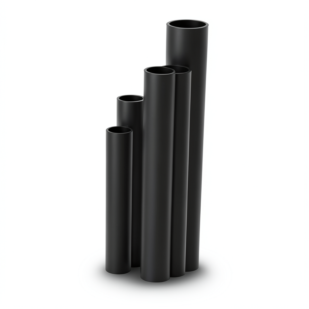أنابيب HDPE SDR17 قطر خارجي 40 مم سمك 2.4 مم لون أسود