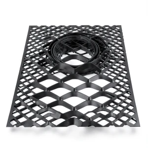 Hot Rolled Black Steel Expanded Metal Mesh Thickness 6 mm Width 1.22 m Length 7 m