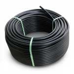 لفة أنابيب HDPE ضغط  15.6 بار [PE 100] قطر خارجي 16 مم  SDR 9  لون اسود | مصنع المنى
