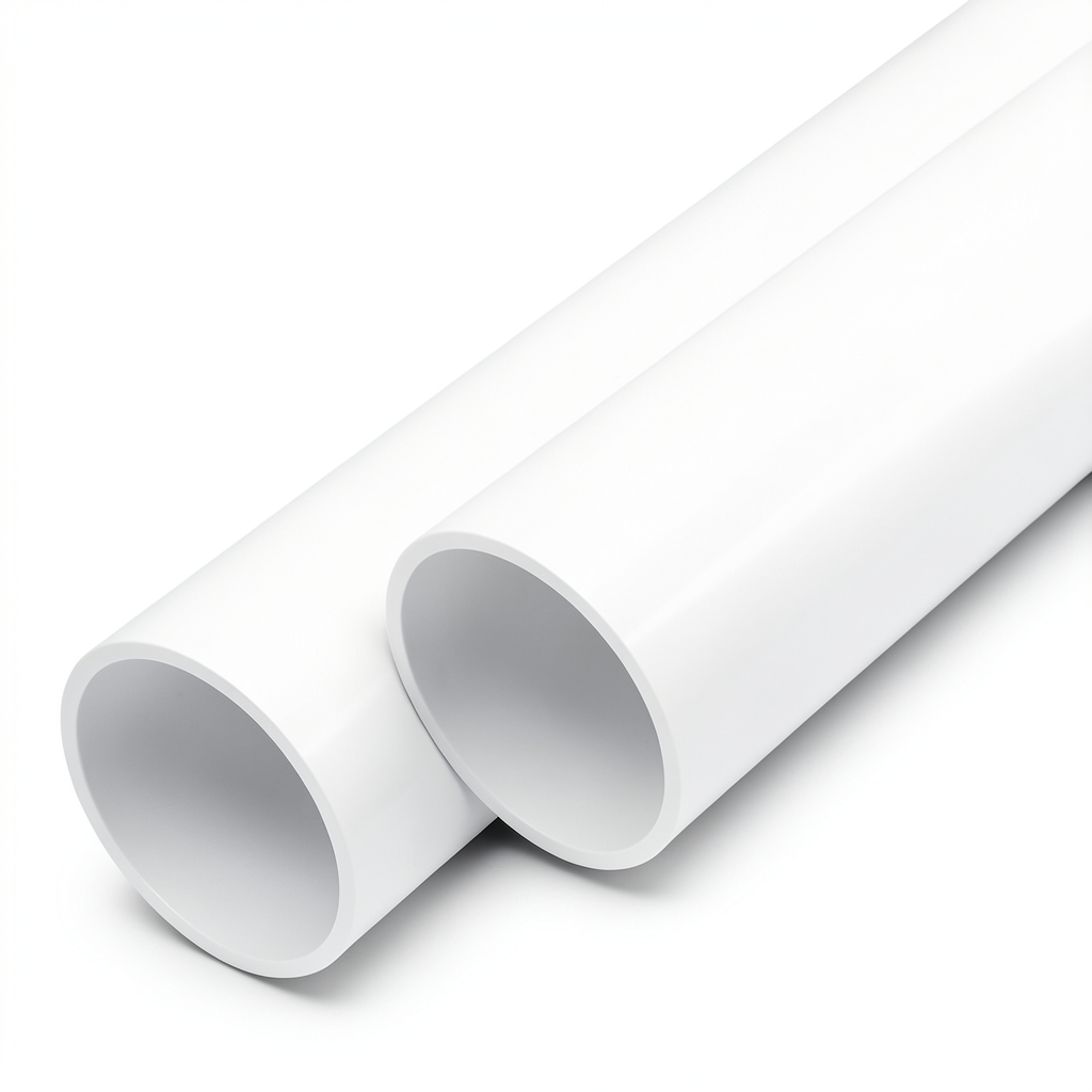 UPVC Pipes Nominal Pressure 6 Bar Outside Diameter 355 mm Thickness 8.7 mm White