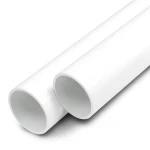 مواسير UPVC ضغط 8 بار قطر خارجي 110 مم سمك 3.4 مم لون أبيض