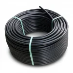 لفة أنابيب HDPE ضغط  15.6 بار [PE 100] قطر خارجي 20 مم  SDR 9  لون اسود | مصنع المنى
