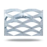 Galvanized Steel Expanded Metal Mesh Thickness 1.4 mm Width 2.44 m Length 7 m