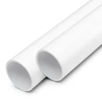 مواسير UPVC ضغط اسمي 6 بار قطر خارجي 400 مم سمك 9.8 مم لون أبيض
