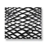 Hot Rolled Black Steel Expanded Metal Mesh Thickness 1.2 mm Width 2.44 m Length 1 m
