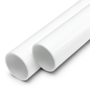 مواسير UPVC ضغط 8 بار قطر خارجي 125 مم سمك 3.9 مم لون أبيض