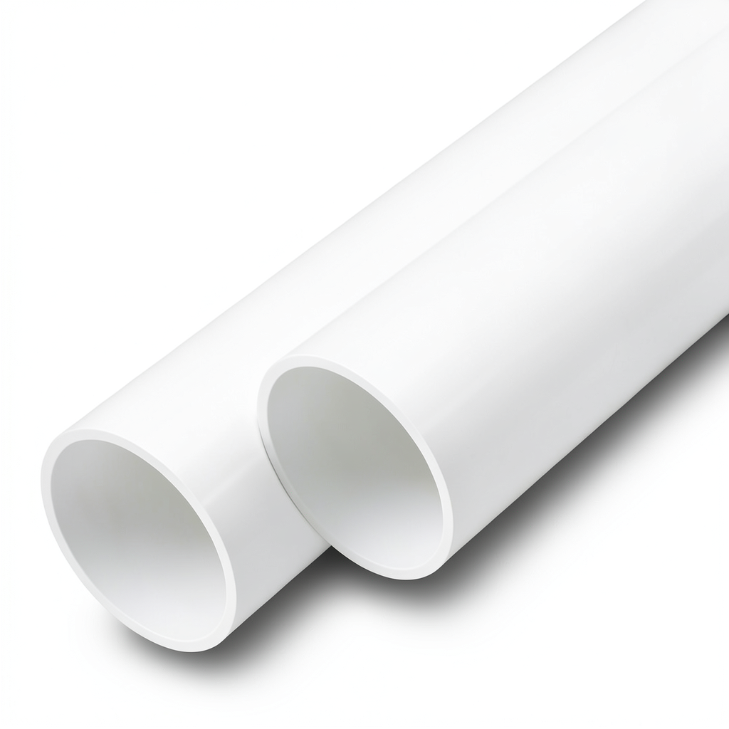 مواسير UPVC الوطني جدول 40 مقاس 6 إنش سمك 7.11 مم لون أبيض