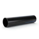 HDPE Pipes SDR17 Outside Diameter 110 mm Thickness 6.5 mm Black