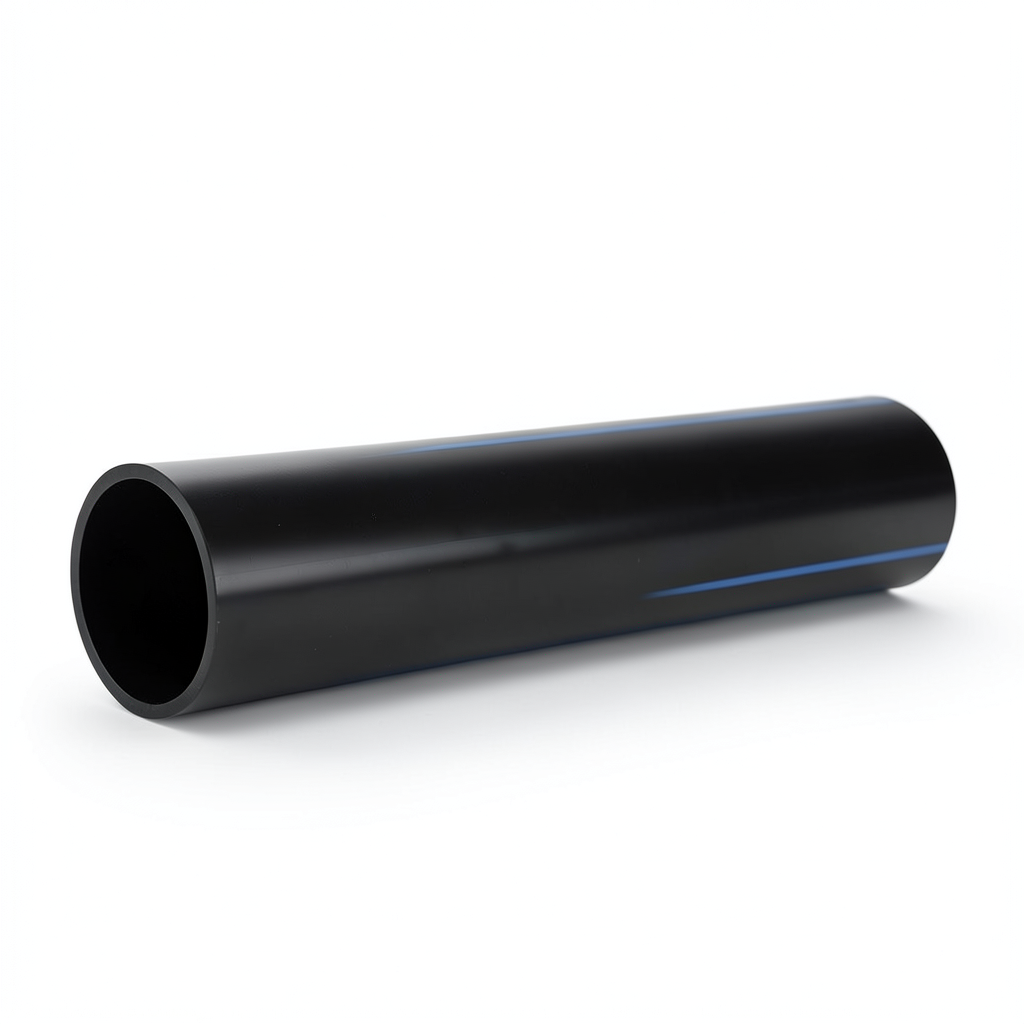 أنابيب HDPE SDR17 قطر خارجي 110 مم سمك 6.5 مم لون أسود