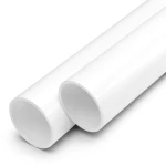 مواسير UPVC ضغط اسمي 8 بار قطر خارجي 32 مم سمك 1.5 مم لون أبيض