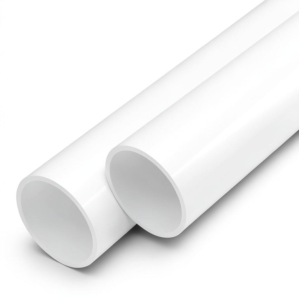 UPVC Pipes Nominal Pressure 8 Bar Outside Diameter 32 mm Thickness 1.5 mm White