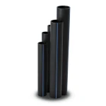 HDPE Pipes SDR17 Outside Diameter 125 mm Thickness 7.4 mm Black