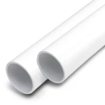 مواسير UPVC ضغط 8 بار قطر خارجي 180 مم سمك 5.5 مم لون أبيض