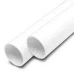 مواسير UPVC ضغط اسمي 8 بار قطر 40 مم سمك 1.6 مم لون أبيض