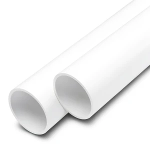 مواسير UPVC ضغط اسمي 8 بار قطر 40 مم سمك 1.6 مم لون أبيض