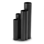 HDPE Pipes SDR17 Outside Diameter 180 mm Thickness 10.7 mm Black
