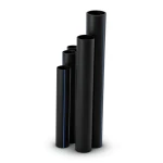 HDPE Pipes SDR17 Outside Diameter 200 mm Thickness 11.9 mm Black