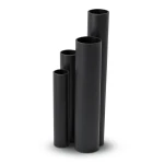 HDPE Pipes SDR17 Outside Diameter 225 mm Thickness 13.4 mm Black