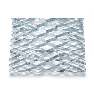 Galvanized Steel Expanded Metal Mesh Thickness 1.5 mm Width 2.44 m Length 3 m