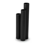 HDPE Pipes SDR17 Outside Diameter 250 mm Thickness 14.8 mm Black