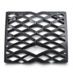 Hot Rolled Black Steel Expanded Metal Mesh Thickness 1.2 mm Width 2.44 m Length 4 m