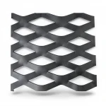 Hot Rolled (Black) Steel Expanded Metal Mesh  [Watad] Thickness 1.5 mm Width 1.22 meter Length 4 meter | Bait Al Tatawor Company