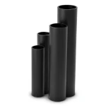 HDPE Pipes SDR17 Outside Diameter 315 mm Thickness 18.7 mm Black
