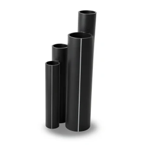 HDPE Pipes SDR17 Outside Diameter 355 mm Thickness 21.1 mm Black