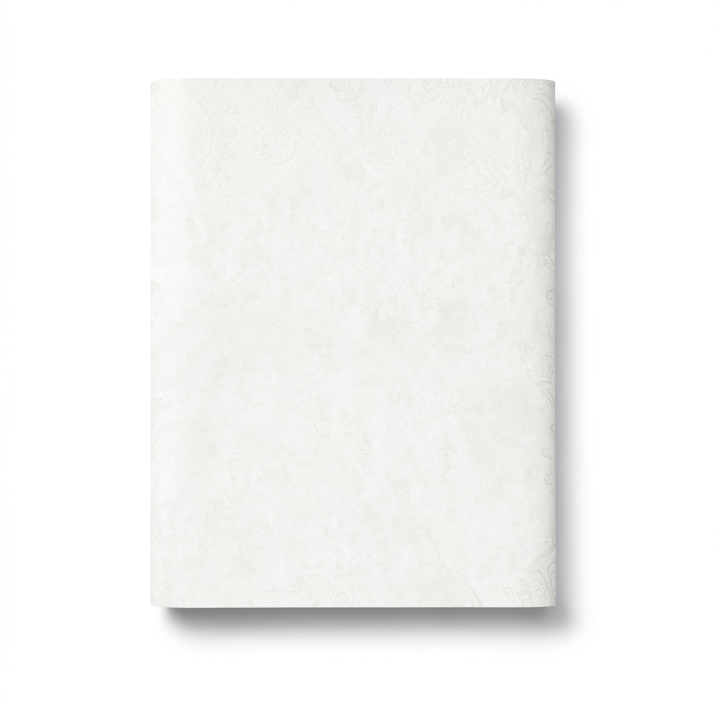 Italian Patterned Wallpaper 10m x 0.70m Off White, Model Z76026