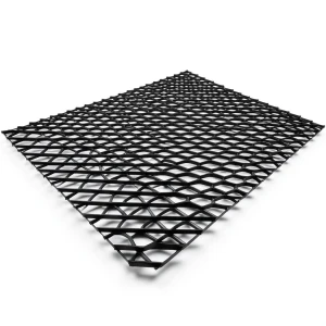 Hot Rolled Black Steel Expanded Metal Mesh Thickness 1.2 mm Width 2.44 m Length 7 m