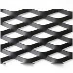 Hot Rolled (Black) Steel Expanded Metal Mesh  [Watad] Thickness 1.5 mm Width 1.22 meter Length 7 meter | Bait Al Tatawor Company