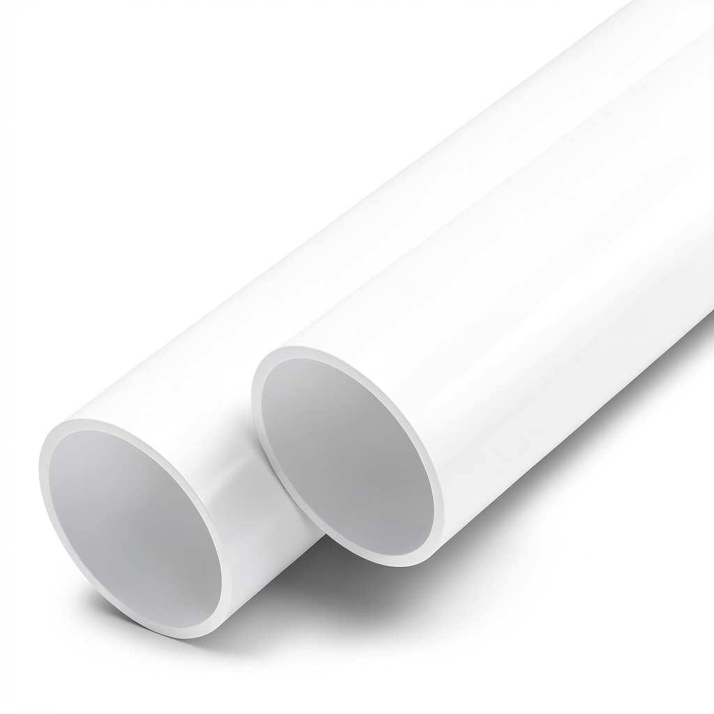 مواسير UPVC ضغط 6 بار قطر خارجي 75 مم سمك 2.3 مم لون أبيض