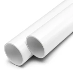 مواسير UPVC ضغط اسمي 6 بار قطر خارجي 250 مم سمك 6.2 مم لون أبيض
