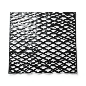 Hot Rolled Black Steel Expanded Metal Mesh Thickness 1.4 mm Width 2.44 m Length 1 m