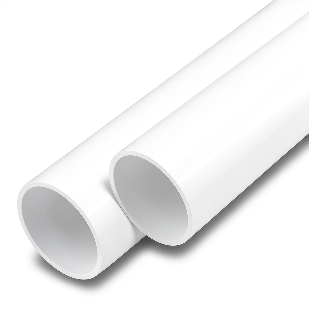 UPVC Pipes Nominal Pressure 6 Bar Outside Diameter 280 mm Thickness 6.9 mm White