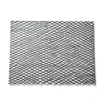 Hot Rolled Black Steel Expanded Metal Mesh Thickness 1.2 mm Width 2.44 m Length 1 m