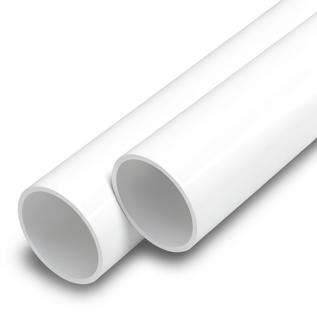 مواسير UPVC ضغط اسمي 6 بار قطر خارجي 355 مم سمك 8.7 مم لون أبيض
