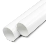 مواسير UPVC ضغط 8 بار قطر خارجي 110 مم سمك 3.4 مم لون أبيض