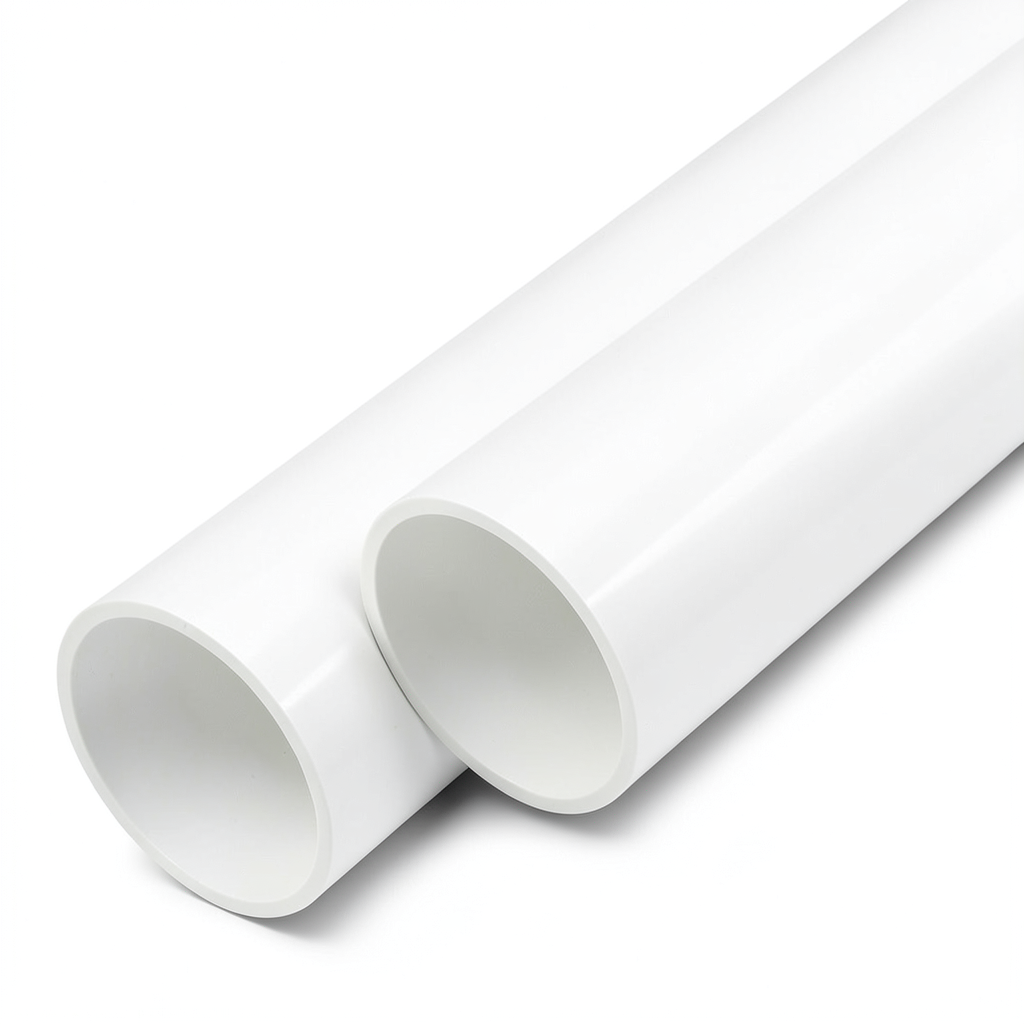 UPVC Pipes Nominal Pressure 8 Bar 110 mm OD Thickness 3.4 mm White
